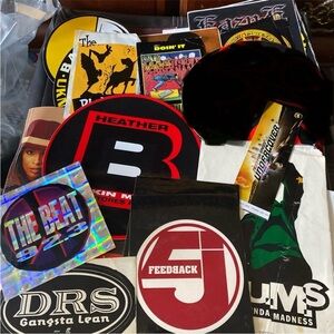 Vintage Hip Hop Sticker Pack Used The Pharcyde Jurassic 5 Heather B Do Or die